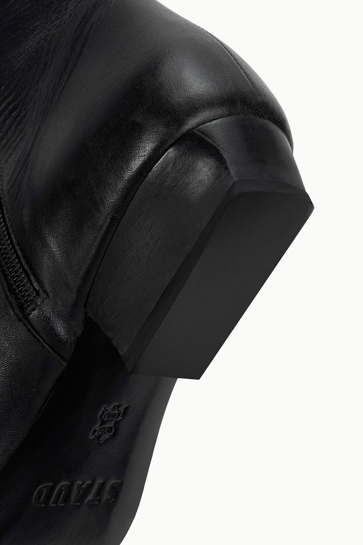 STAUD | Wally Flat Ankle Boot Black