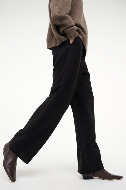 STAUD | Wally Flat Ankle Boot Espresso