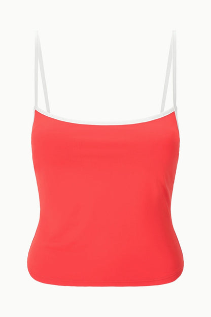STAUD | Cleo Tankini Top Tomato