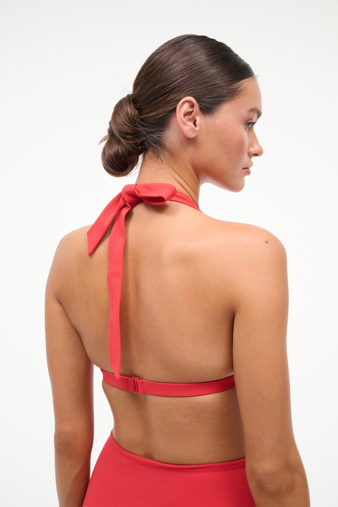 STAUD | Irina Bikini Top Red Rose