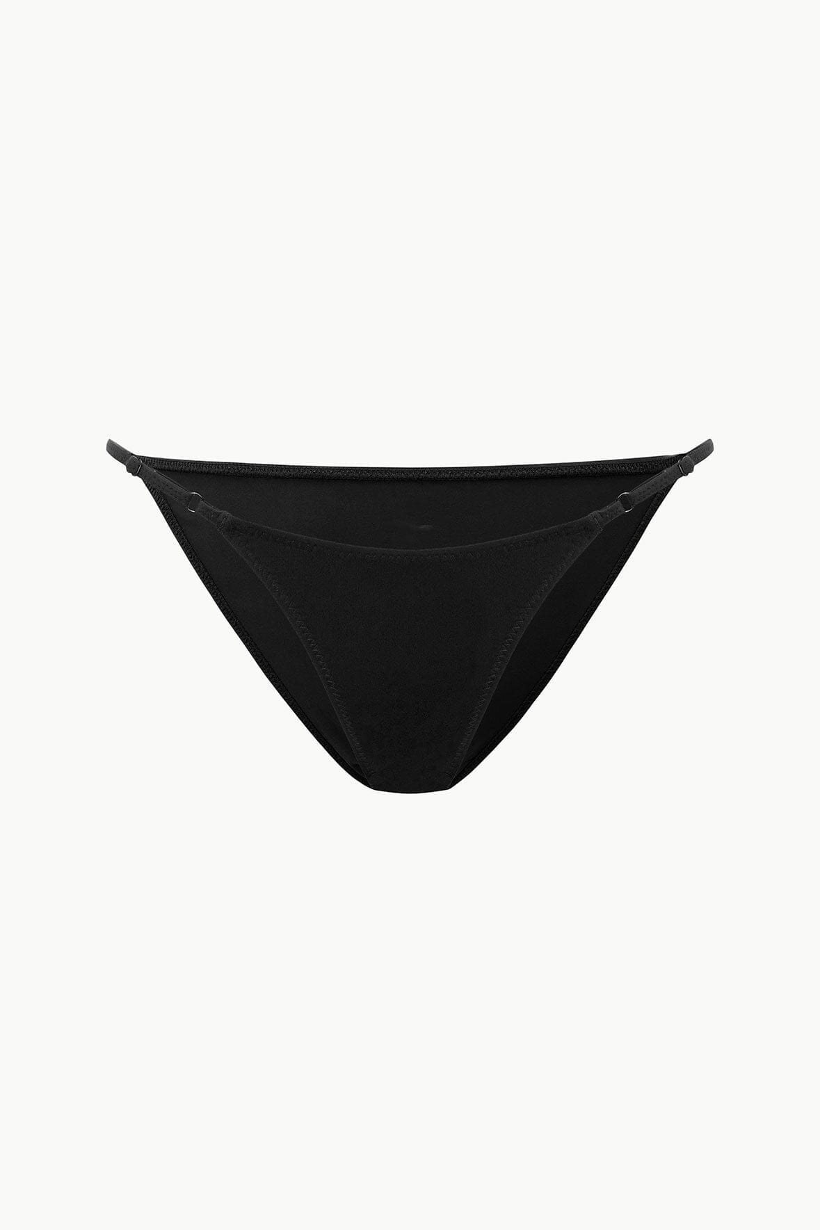 STAUD | Sisley Side Tie Bikini Bottom Dark Chocolate
