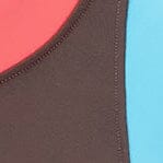 STAUD | Dolce One Piece Dark Chocolate Multi