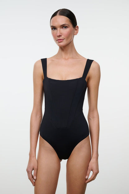 STAUD | Adelaide One Piece Black 1