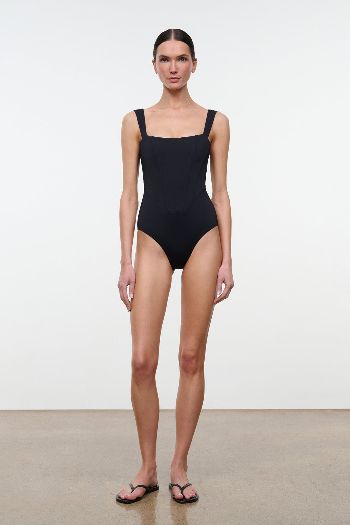 STAUD | Adelaide One Piece Black 1