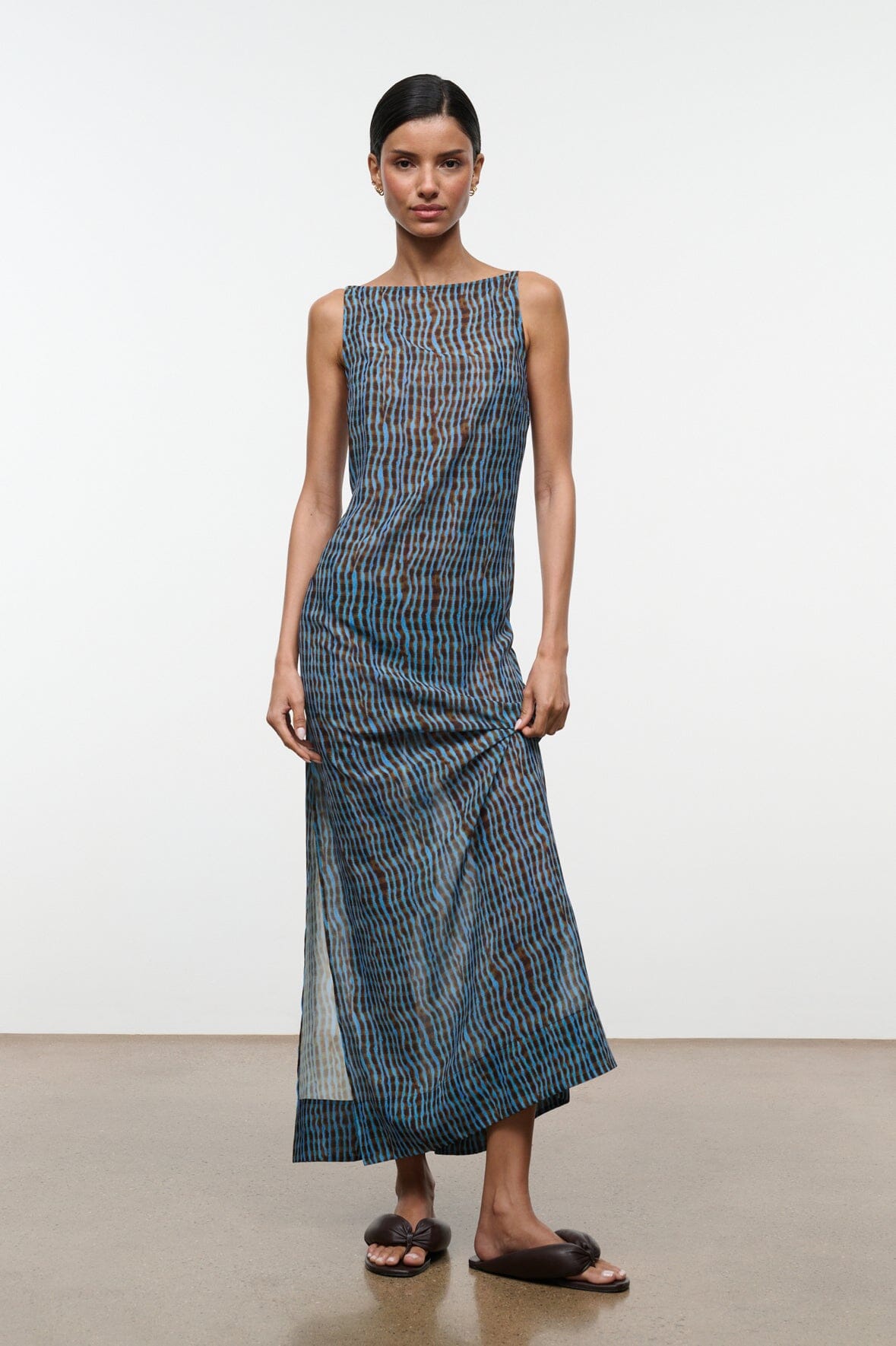 STAUD | Yuca Dress Tidal Shell