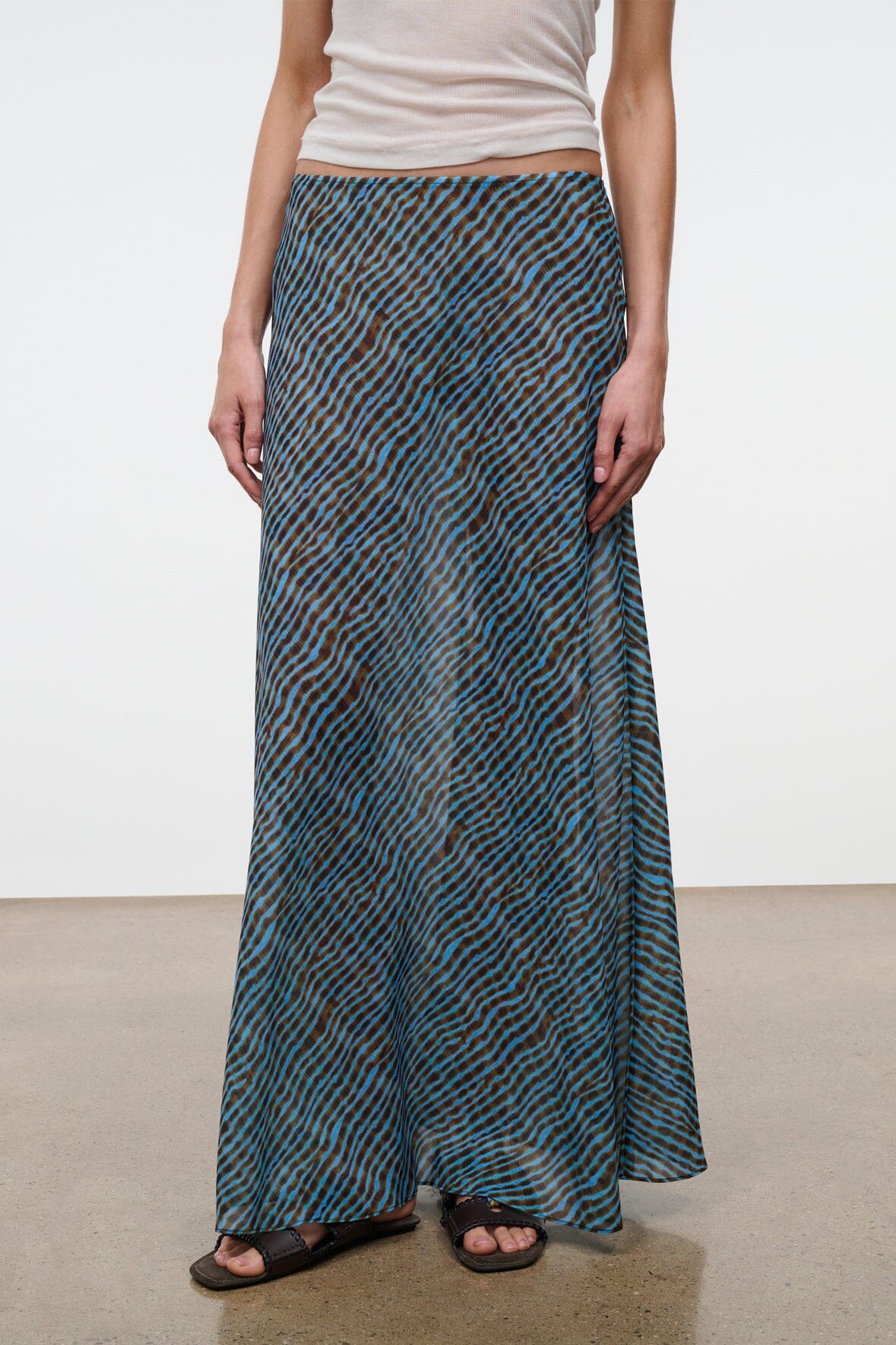 STAUD | Velma Skirt Tidal Shell
