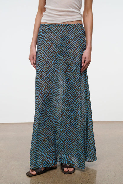 STAUD | Velma Skirt Tidal Shell