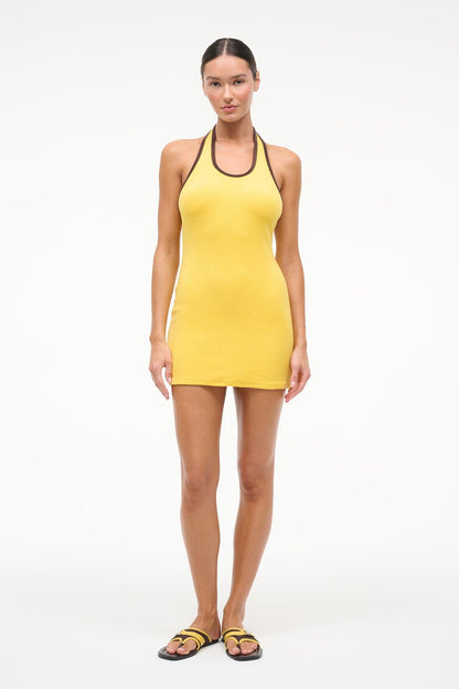 STAUD | Dara Dress Sunshine