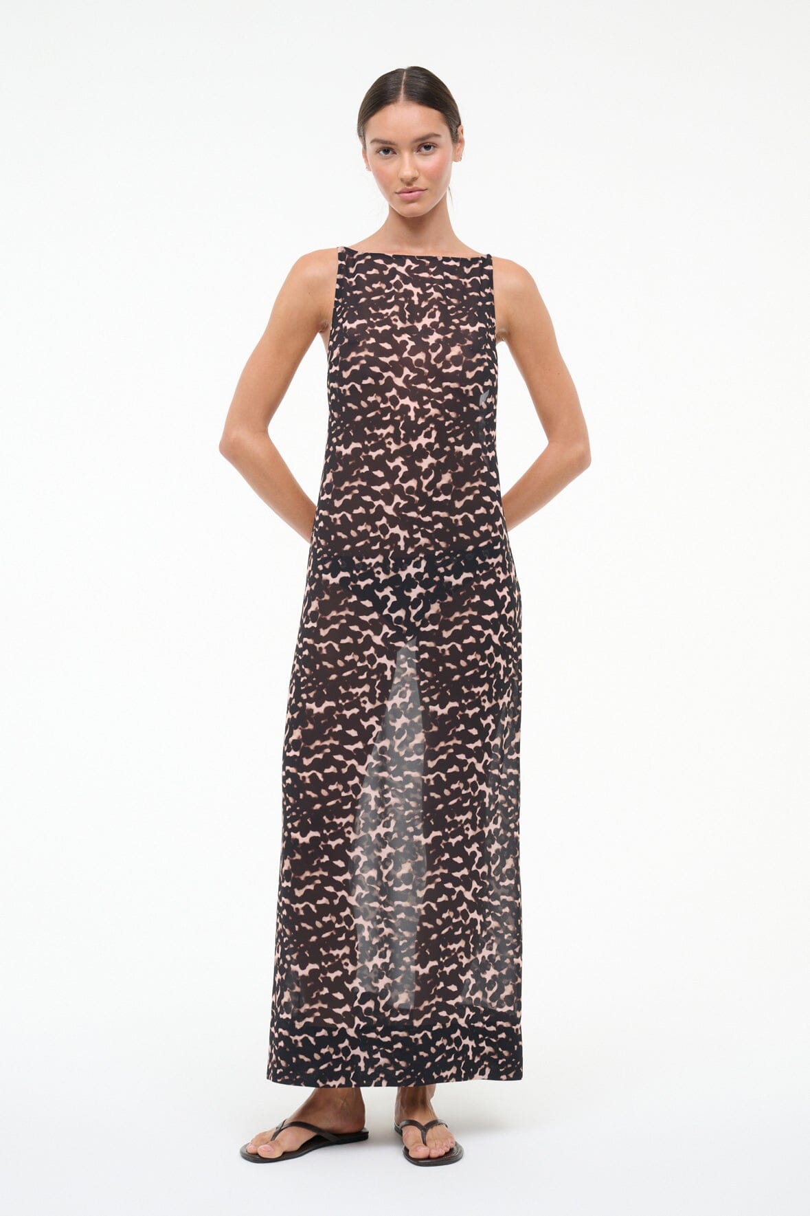 STAUD | Yuca Dress Tortoise