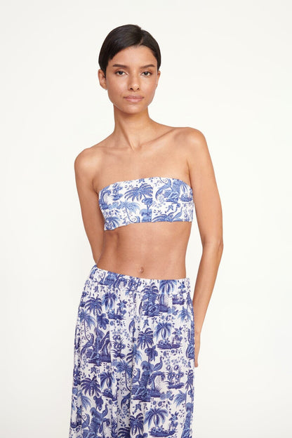 STAUD | Marza Pant Blue Toile