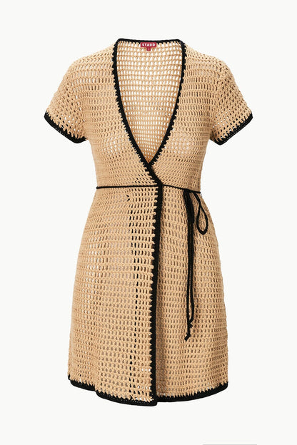 STAUD | Spritz Coverup Dress Natural