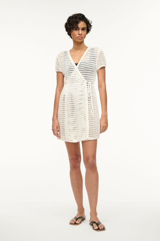 STAUD | Spritz Dress Ivory