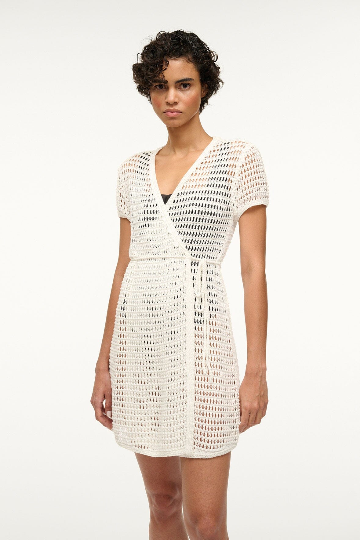 STAUD | Spritz Dress Ivory