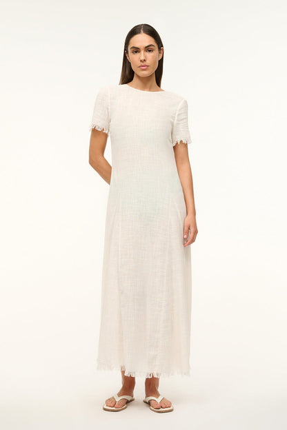 STAUD | Le Havre Dress Buttercream