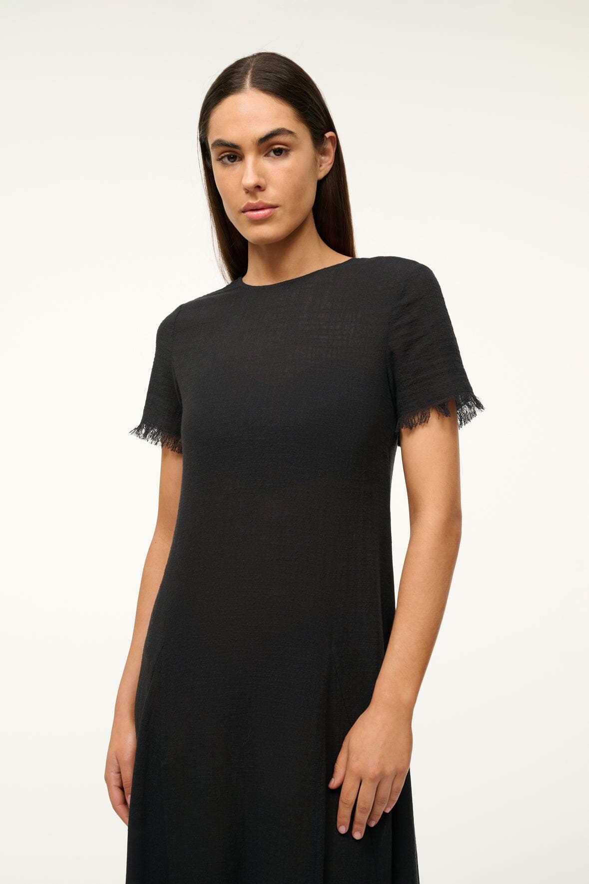 STAUD | Le Havre Dress Black