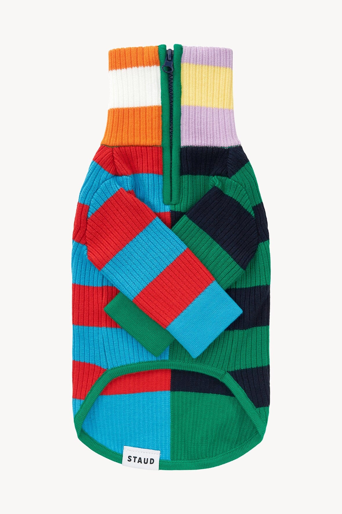 STAUD | Pet Hampton Sweater - Cabana Stripe Multi
