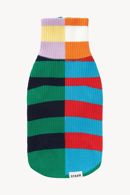 STAUD | Pet Hampton Sweater - Cabana Stripe Multi