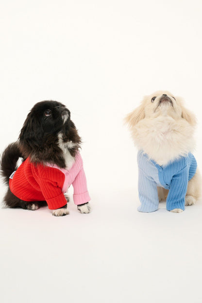 STAUD | Pet Shoko Sweater - Periwinkle Multi