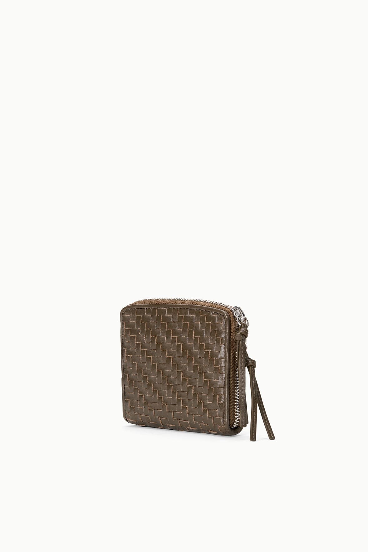 STAUD | Mae Hand-Woven Wallet Truffle
