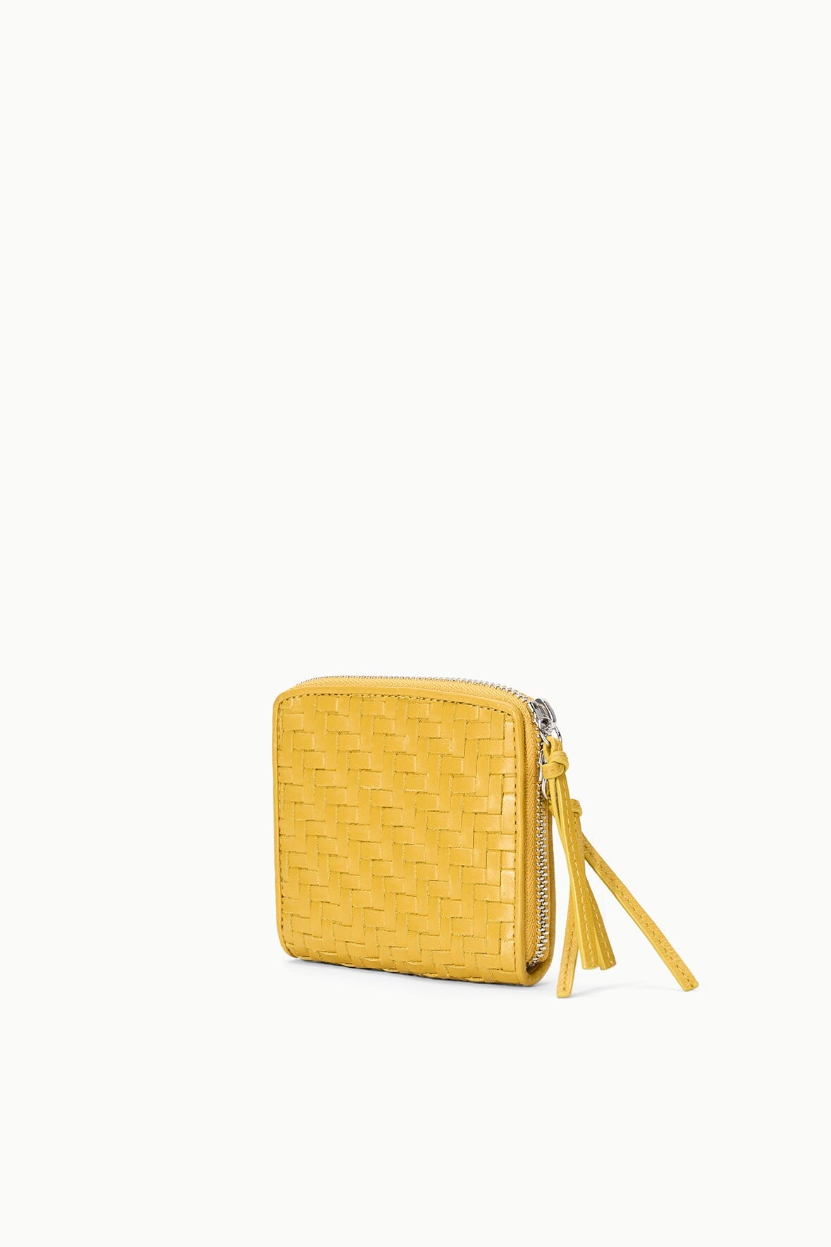 STAUD | Mae Hand-Woven Wallet Goldenrod