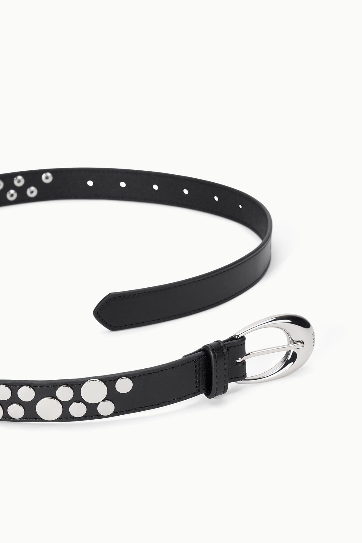 STAUD | Moon Buckle Belt - Rivets