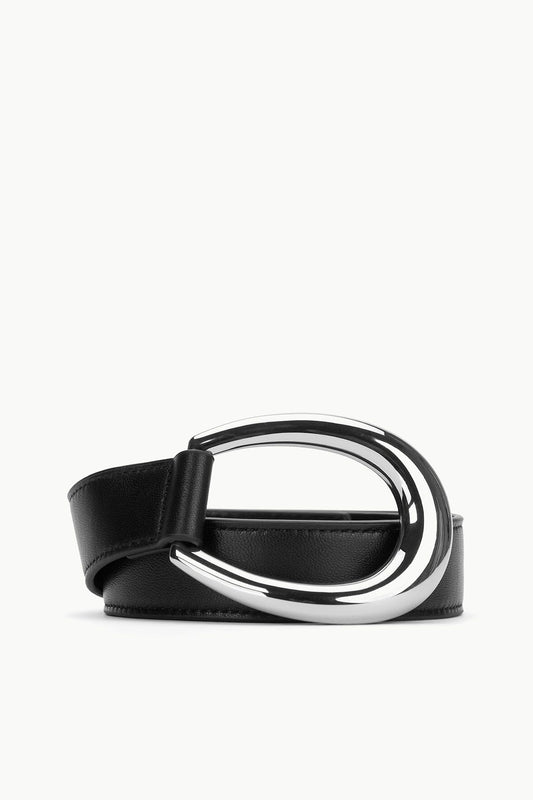 STAUD | 30mm Wrap Belt Black Silver