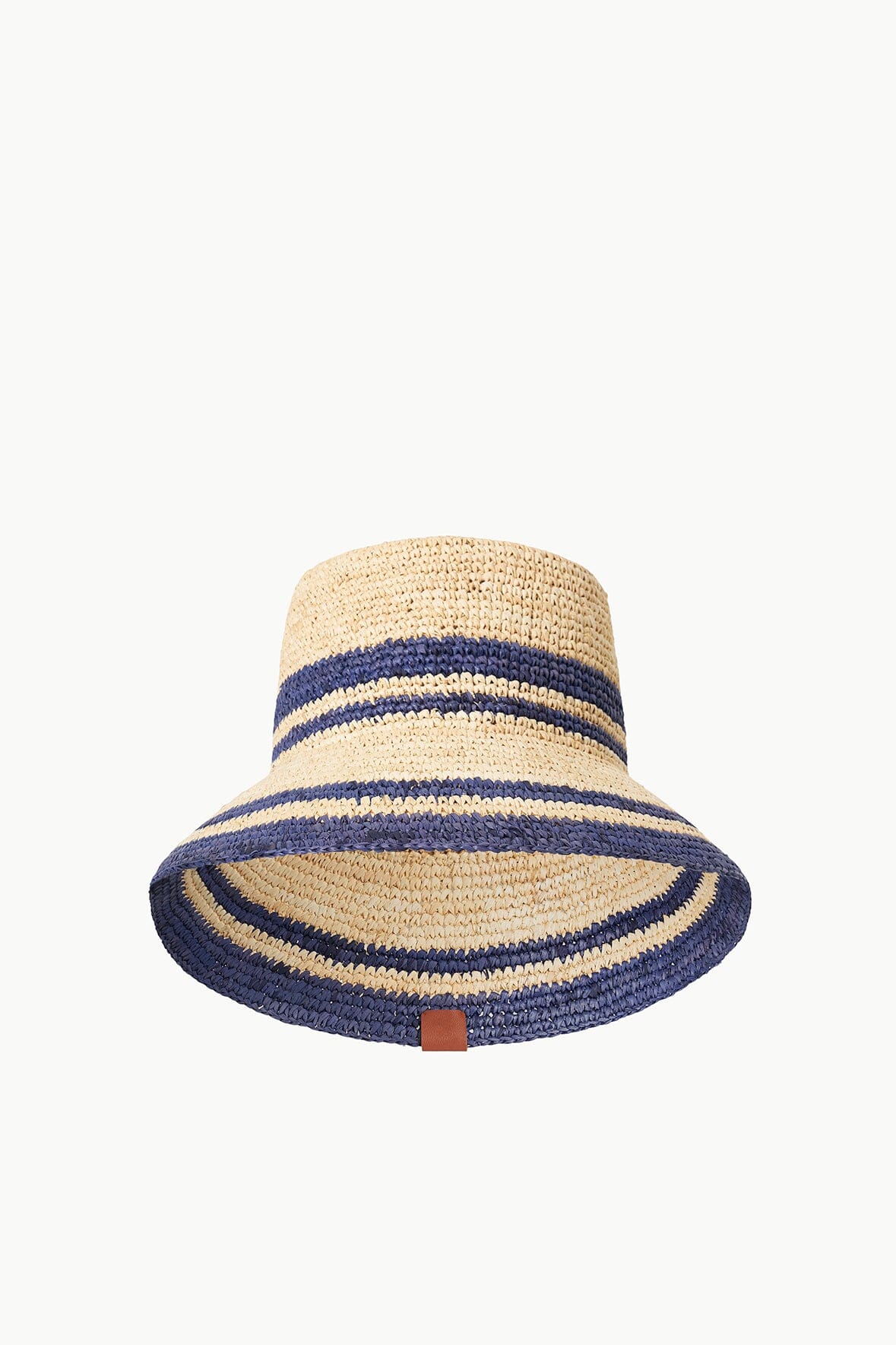 STAUD | Rita Bucket Hat Natural Navy