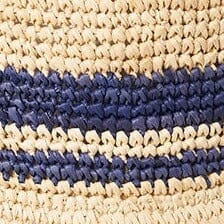 STAUD | Rita Bucket Hat Natural Navy