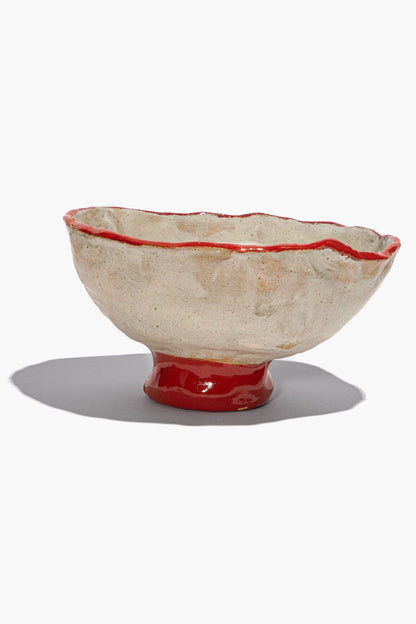 STAUD | Ceramic Mushroom Candle Natural Red
