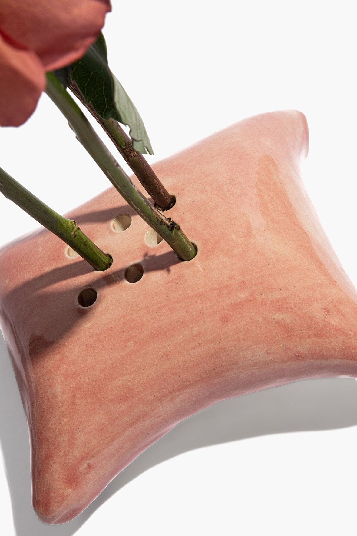 STAUD | Ceramic Ikebana Pink Glaze 1