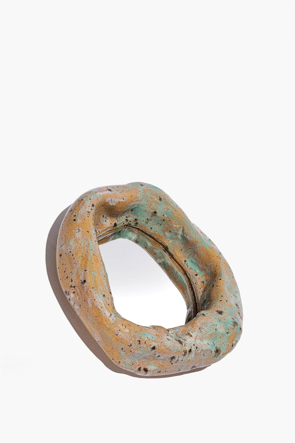 STAUD | Ceramic Wall Mirror River Birch Glaze