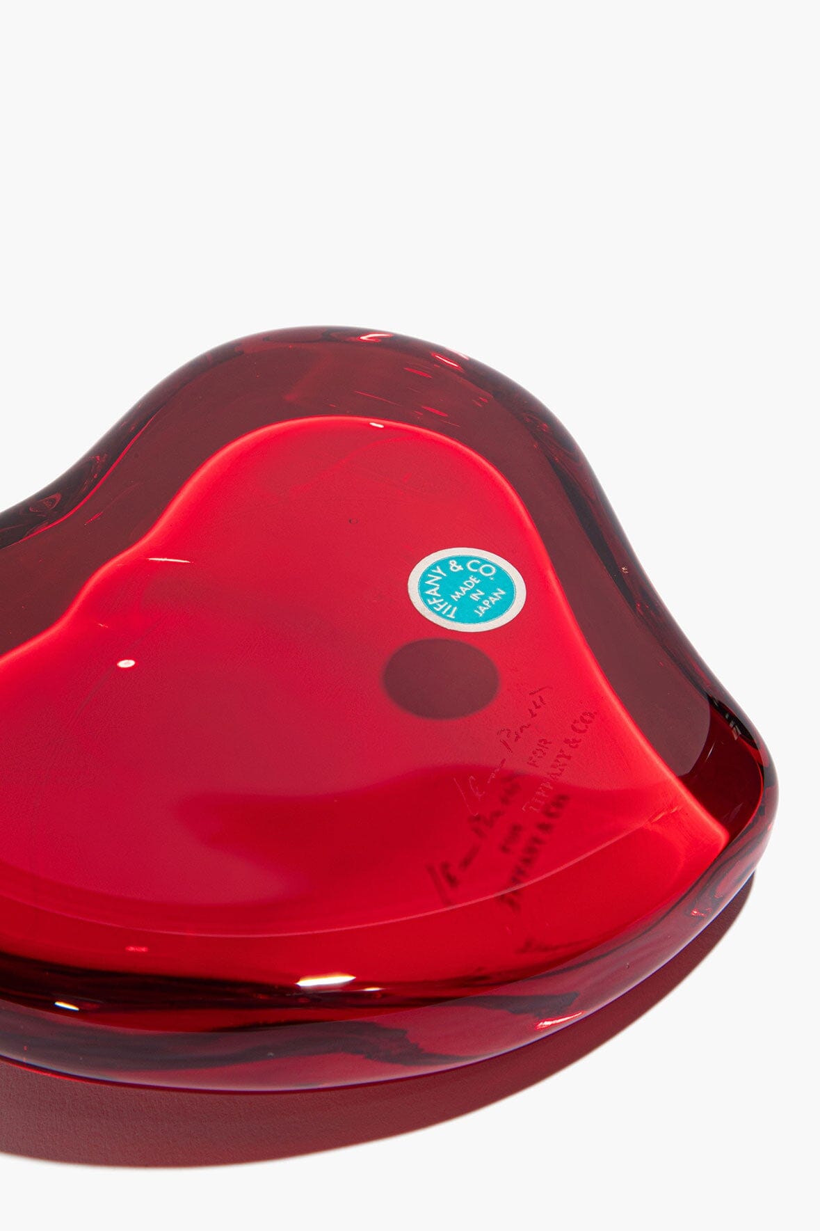 STAUD | Vintage Glass Paperweight Heart