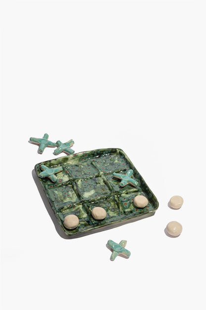 STAUD | Ceramic Tic Tac Toe Earth Glaze