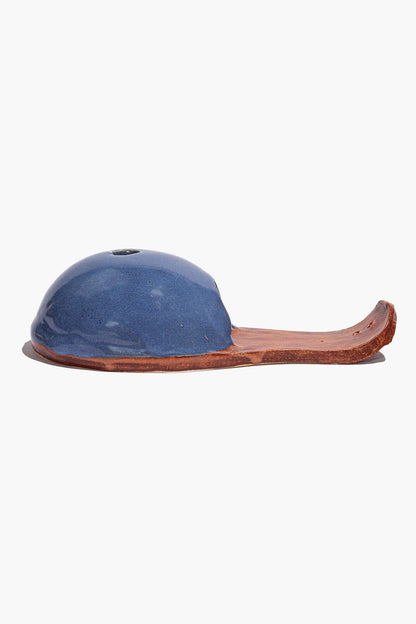 STAUD | Hut Incense Holder Blue Burnt Orange Glaze