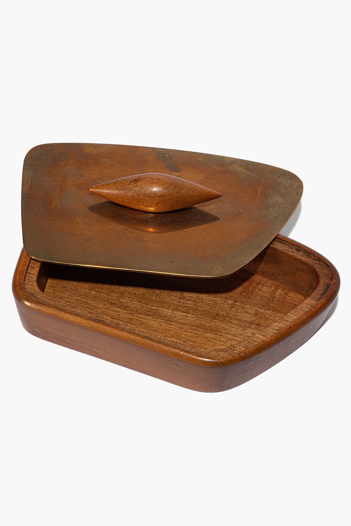 STAUD | Vintage Trinket Box Brown