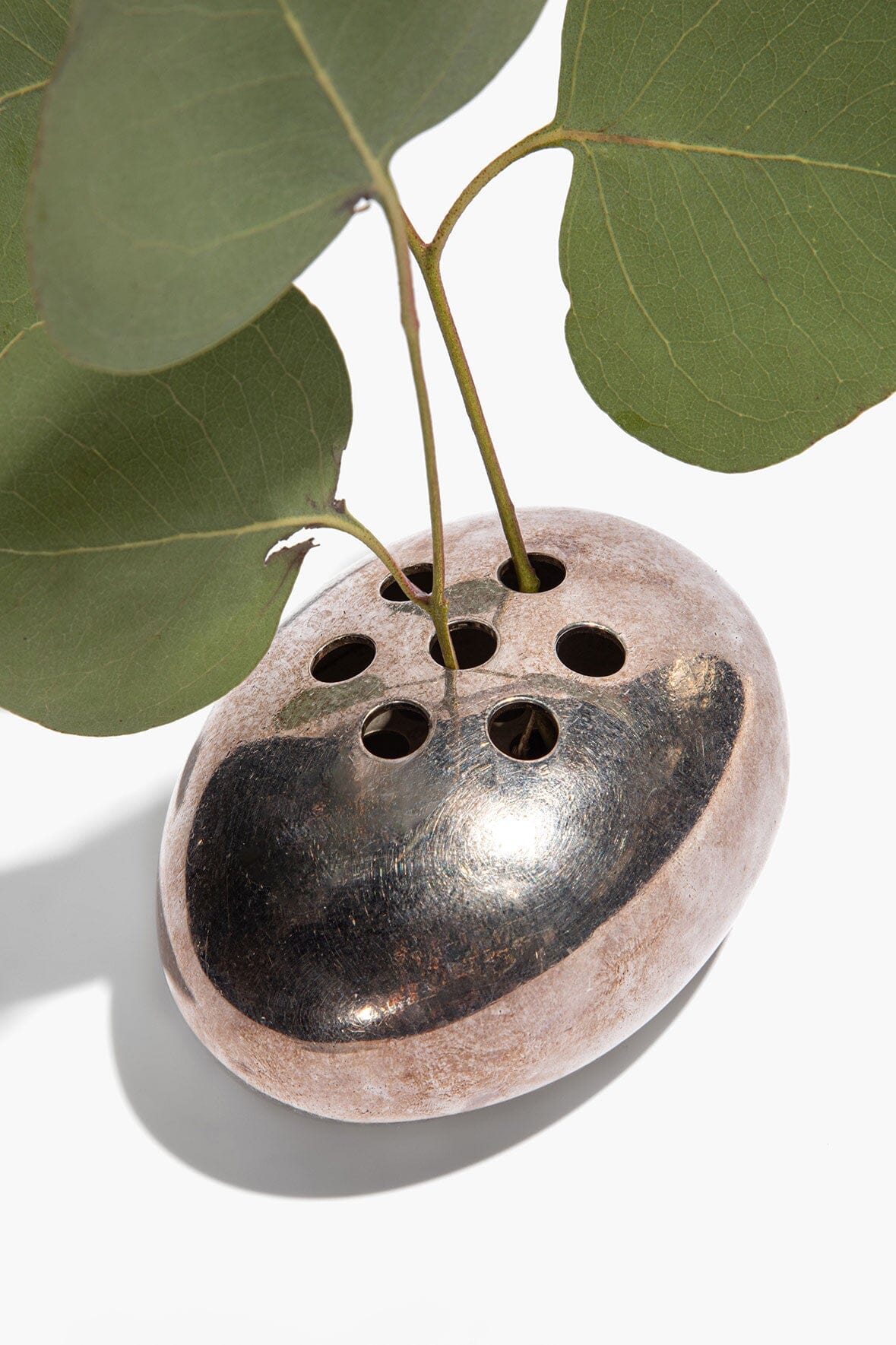 STAUD | Vintage Flower Frog Silver