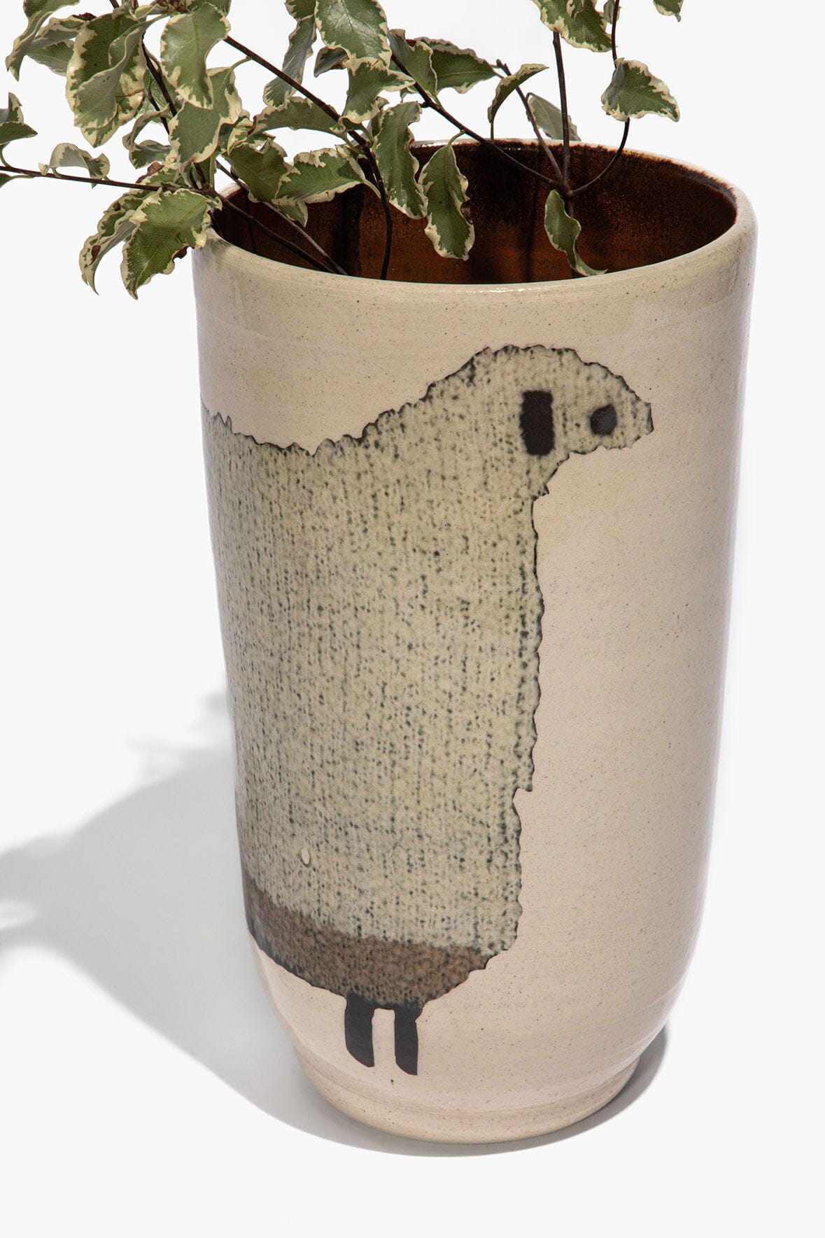 STAUD | Ceramic Sheep Vase Tall