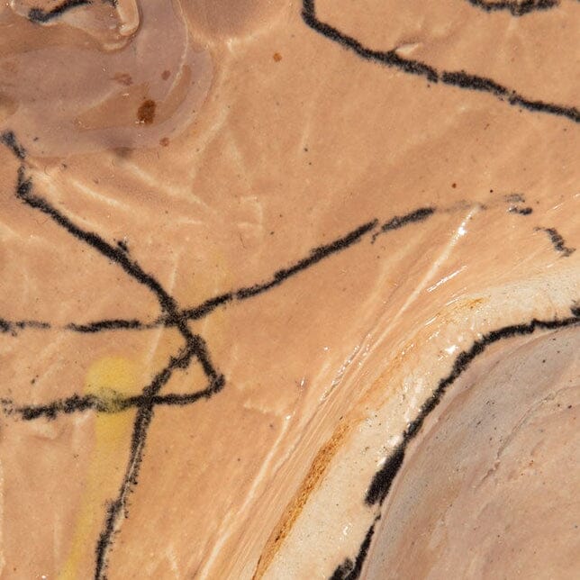STAUD | Ceramic Crinkle Wall Art Multi Glaze