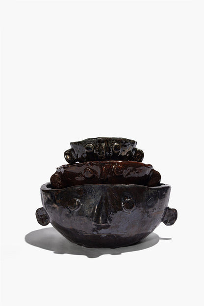 STAUD | Large Henry Bowl Paladium Glaze