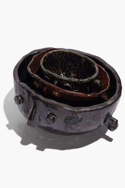 STAUD | Large Henry Bowl Paladium Glaze