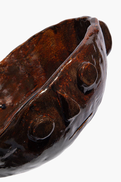 STAUD | Medium Henry Bowl Bronze Glaze