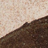 STAUD | Eva Ceramic Faces White And Matcha Brown Glaze