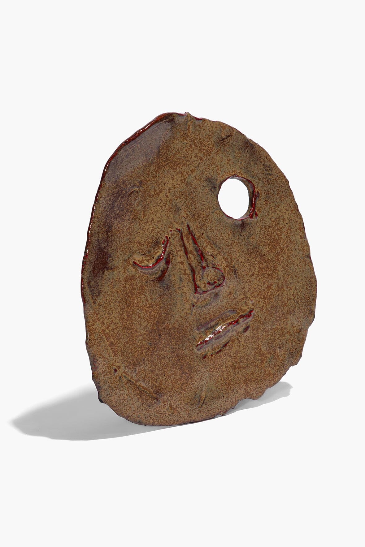 STAUD | Auguste Ceramic Face Molasses Glaze