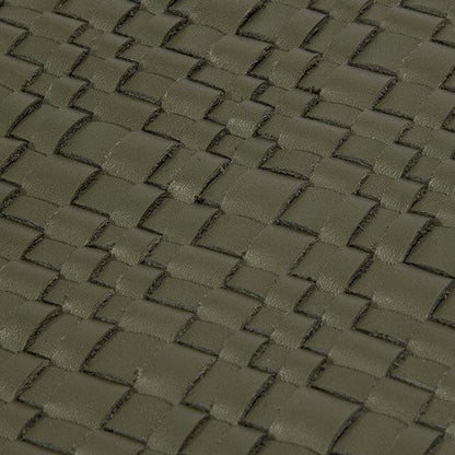 STAUD | Gentry Leather Placemat Moss