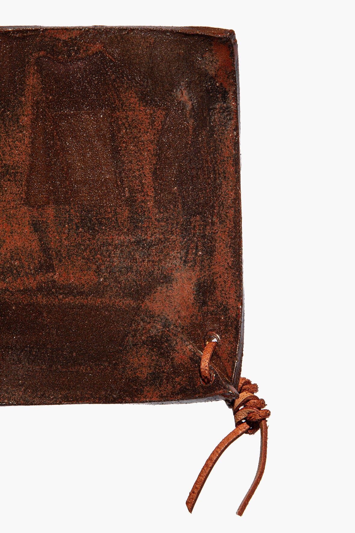 STAUD | Ceramic Square Coasters Burnt Sienna Glaze