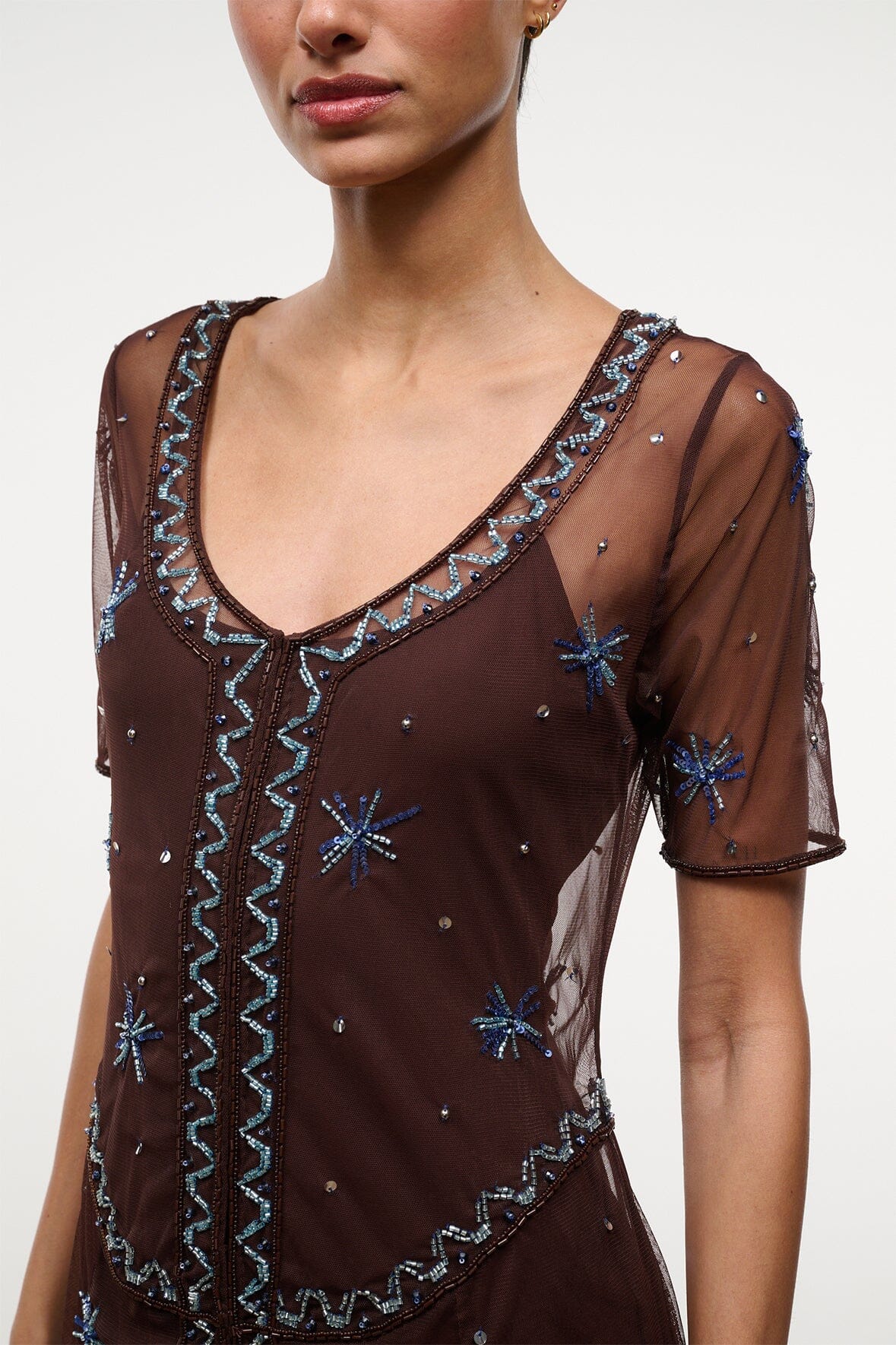 STAUD | Cayla Dress Fireside