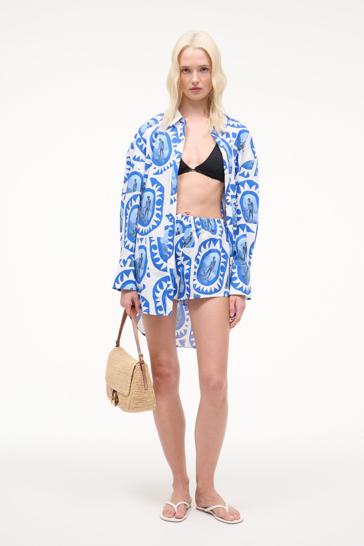 STAUD | Paddle Short Paddle Out White