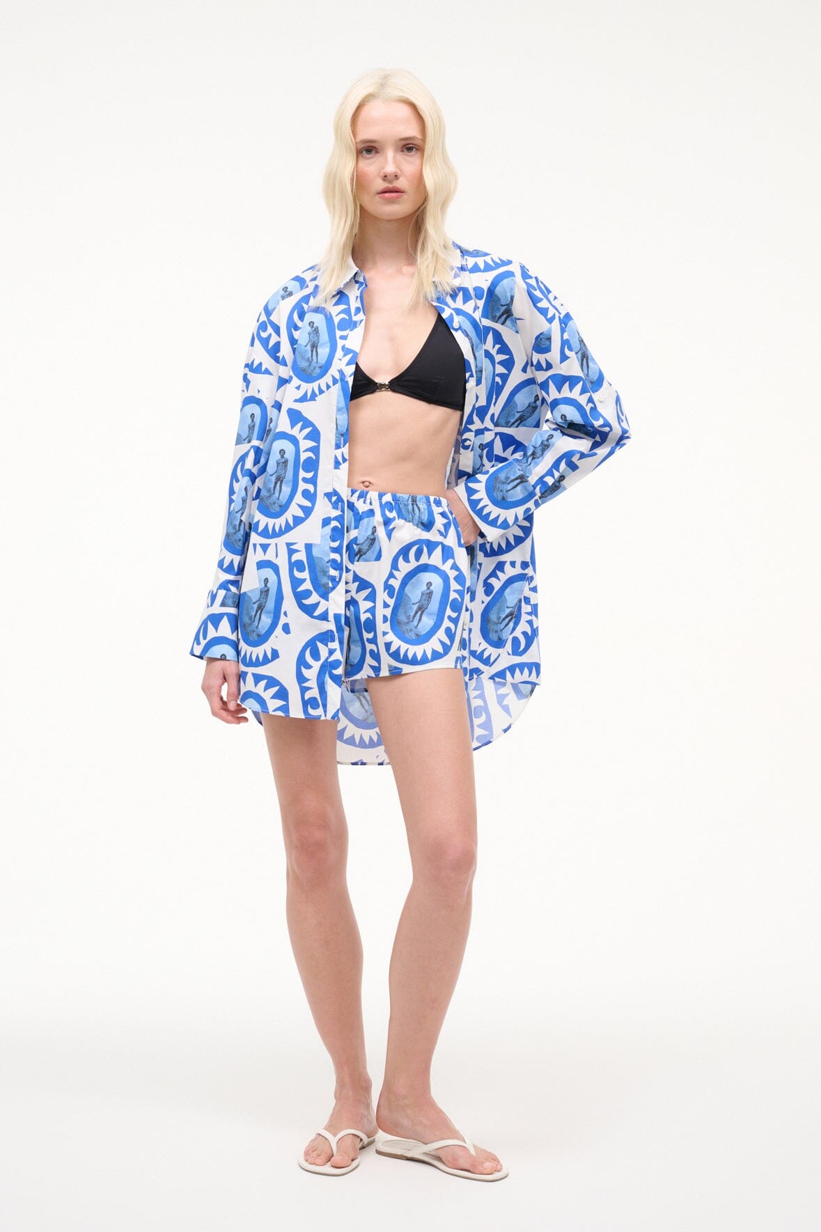 STAUD | Paddle Short Paddle Out White