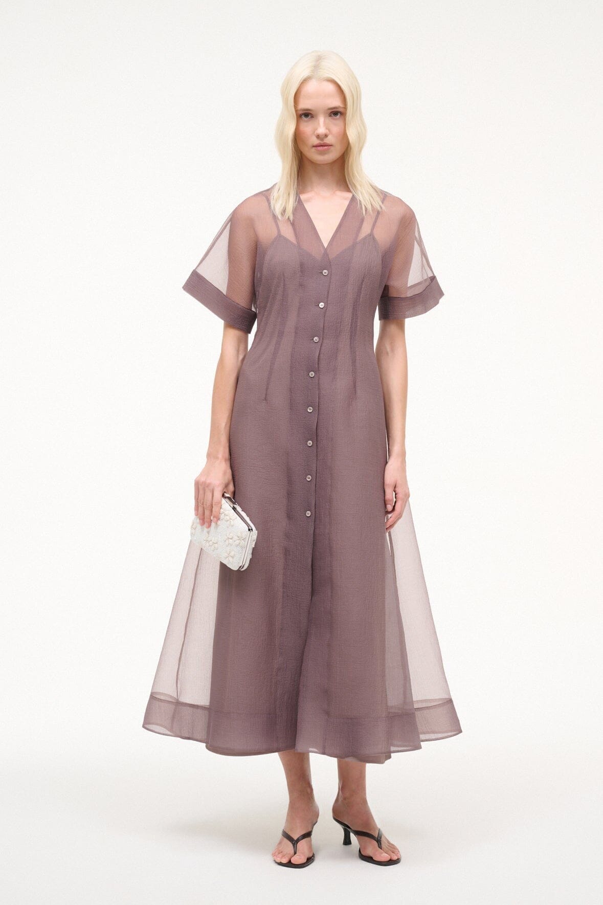 STAUD | Elle Dress Mink