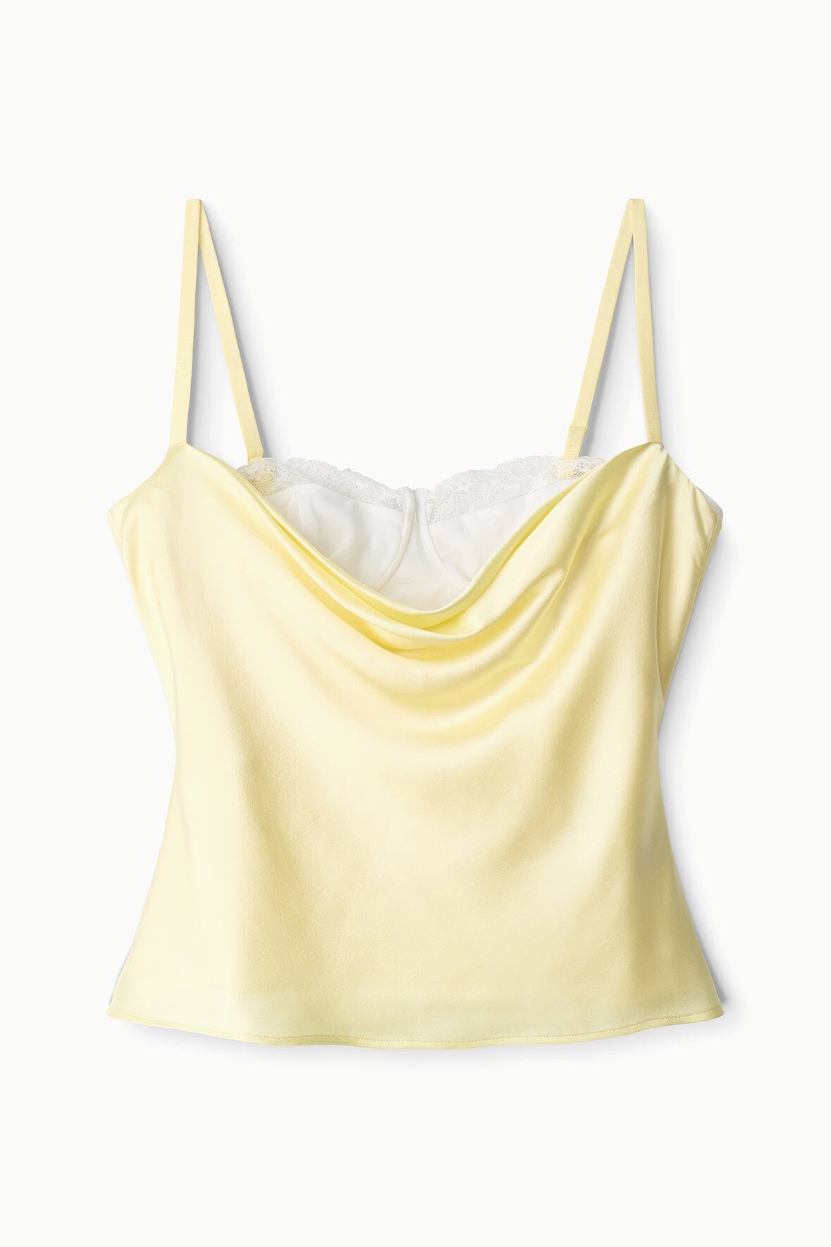 STAUD | Evangeline Silk Top Key Lime